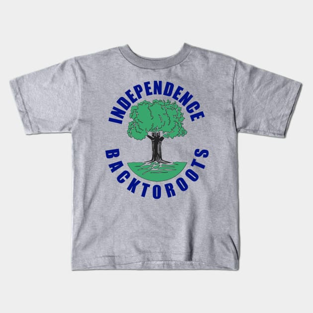 Independence back to roots gift Kids T-Shirt by Maan85Haitham